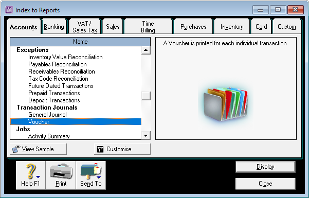 Voucher Jurnal Transaksi ABSS Premier